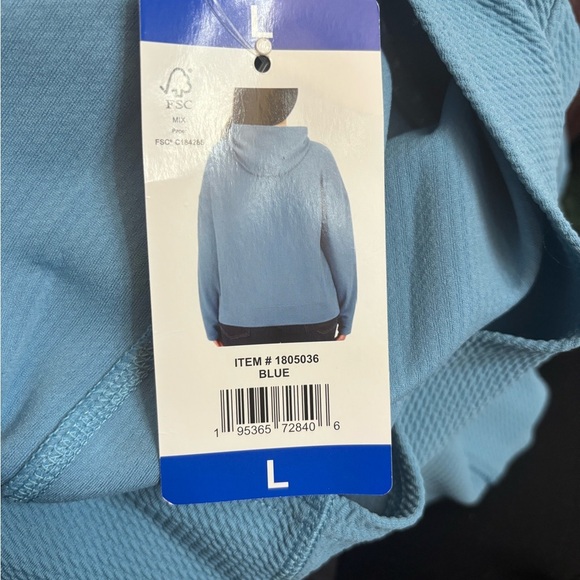 Soybu Blue Oversized Long Sleeve Hoodie 💙 - Picture 6 of 9